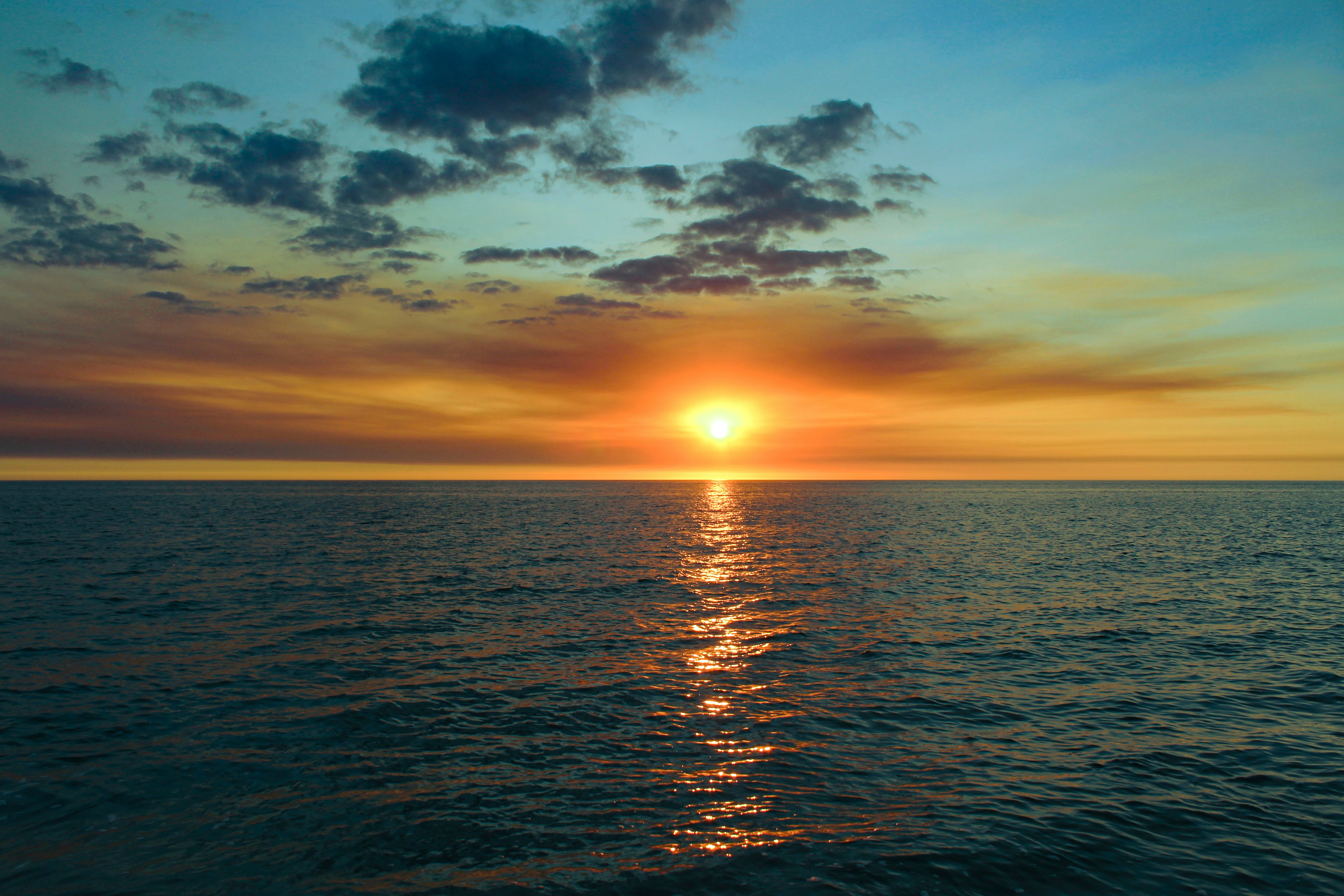 sunset naples